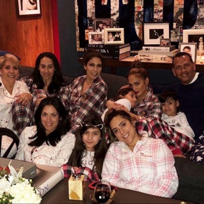 Jennifer Lopez, Alex Rodriguez, Family